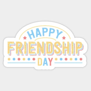 Friendship 2024 day stickers